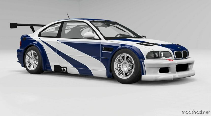 BeamNG BMW Car Mod: M3 From Most Wanted 2.0 0.29 (Featured)