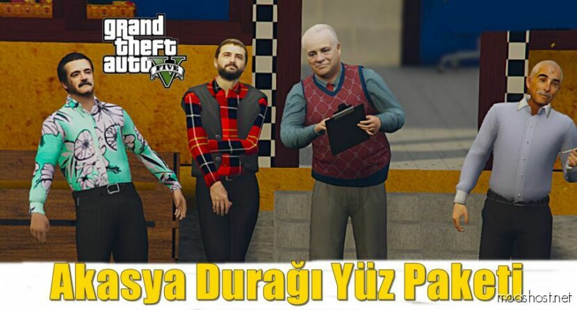 GTA 5 Player Mod: Akasya Duragı Facepack Add-On PED (Featured)