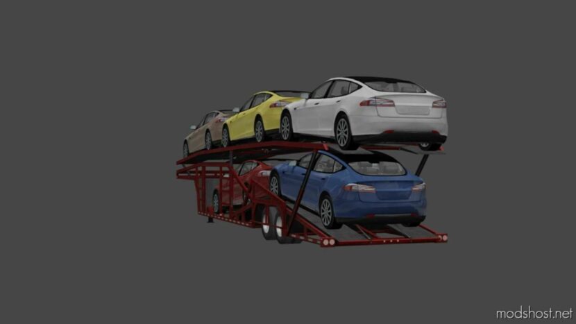 ATS Trailer Mod: Ownable CAR Transporter 1.48 (Featured)