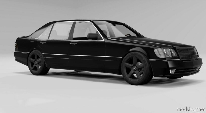 BeamNG Mercedes-Benz Car Mod: W140 0.29 (Featured)