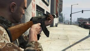 GTA 5 Weapon Mod: M70 Assault Rifle Animated (Image #3)