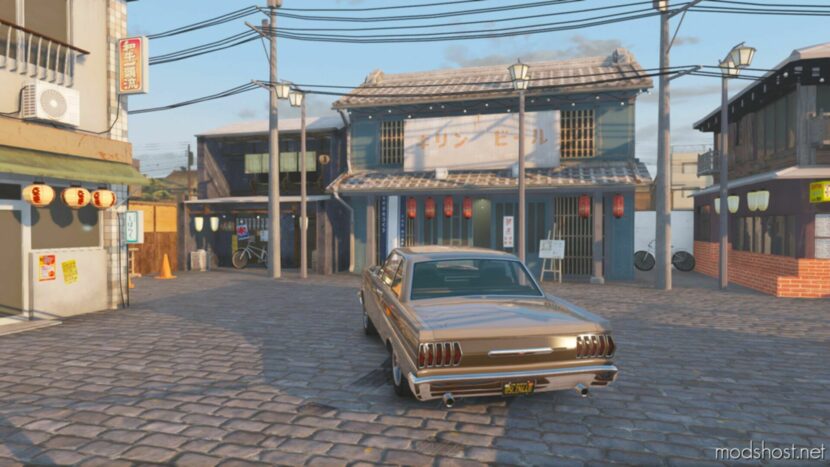 GTA 5 Map Mod: Japanese Street Showroom Add-On SP (Featured)