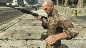 GTA 5 Weapon Mod: M4A1 Special Carbine Rifle Animated (Image #3)