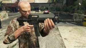 GTA 5 Weapon Mod: M4A1 Special Carbine Rifle Animated (Image #4)