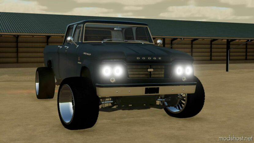 FS22 Dodge Car Mod: Powerwagon V1.1 (Featured)