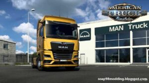 ATS MAN Truck Mod: Tg3/Tgx 2020 By Soap98 – V1.0.3 1.48 (Featured)