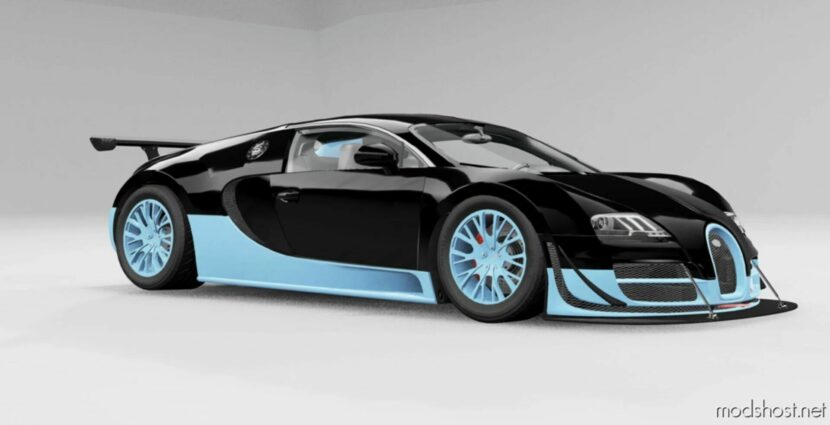 BeamNG Bugatti Car Mod: Veyron 0.29 (Featured)