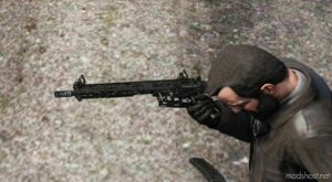 GTA 5 Weapon Mod: MW 2019 – Skeletonized M4A1 Animated V2.0 (Image #3)