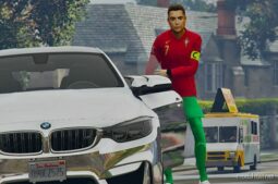 GTA 5 Player Mod: Cristiana Ronaldo 2023 Add-On PED (Image #3)