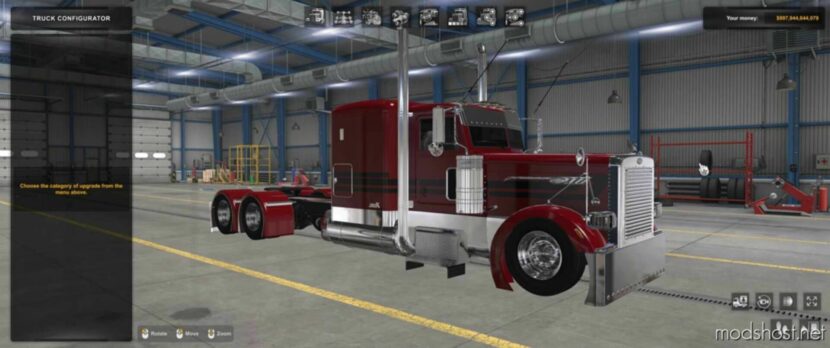 ATS Mod: Skin For Pinga 308 RED 1.48 (Featured)