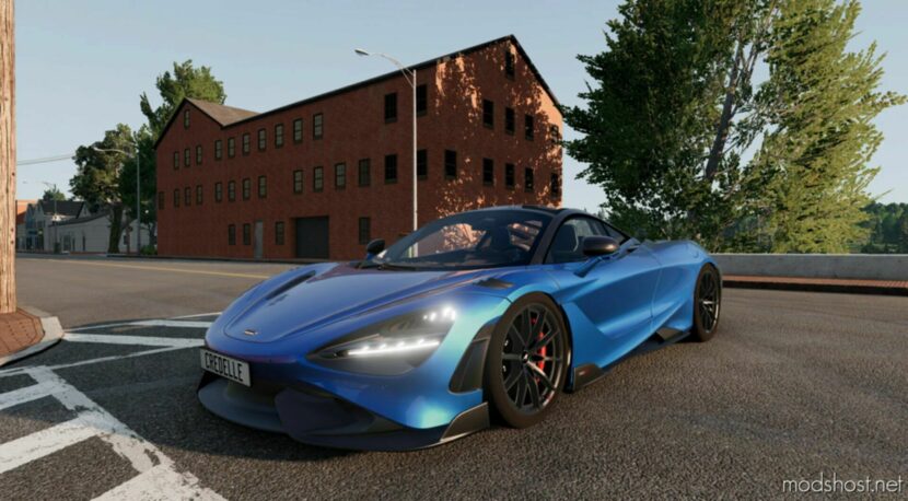 BeamNG McLaren Car Mod: 765 LT-1 0.29 (Featured)