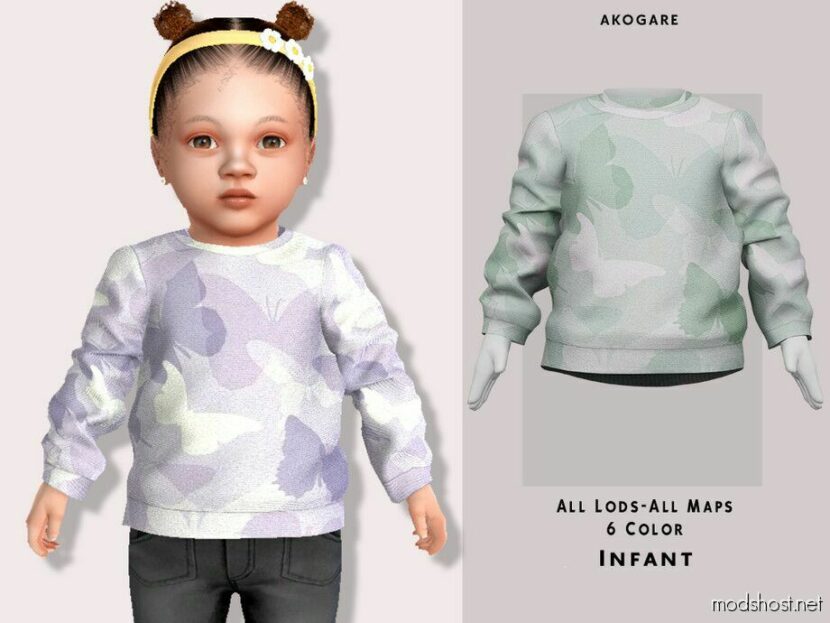 Sims 4 Female Clothes Mod: I-Alejandra TOP (Featured)