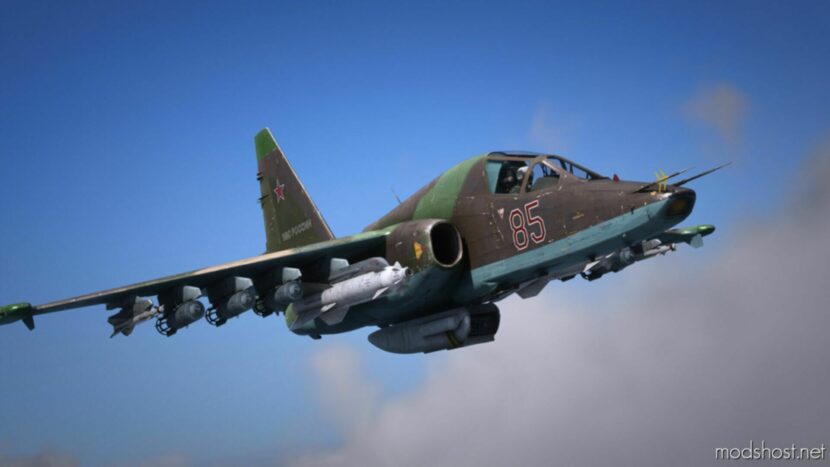 GTA 5 Vehicle Mod: Su-25Tm Frogfoot Add-On | LOD (Featured)