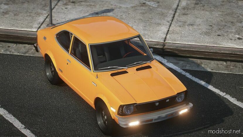 GTA 5 Toyota Vehicle Mod: 1973 Toyota Corolla Add-On / Fivem (Featured)