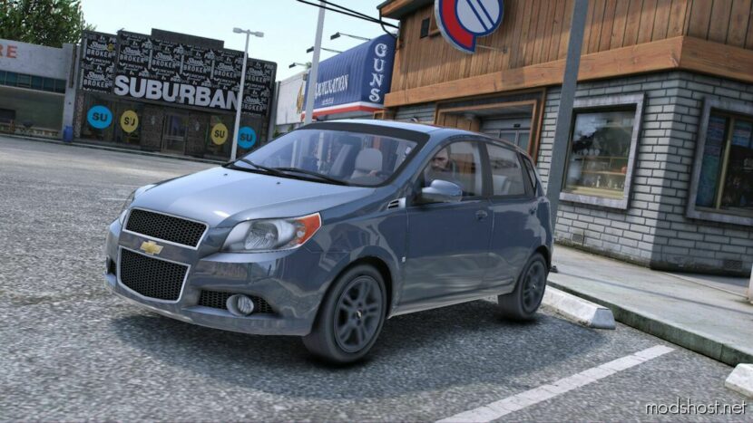 GTA 5 Chevrolet Vehicle Mod: Aveo HB 2011 Add-On (Featured)