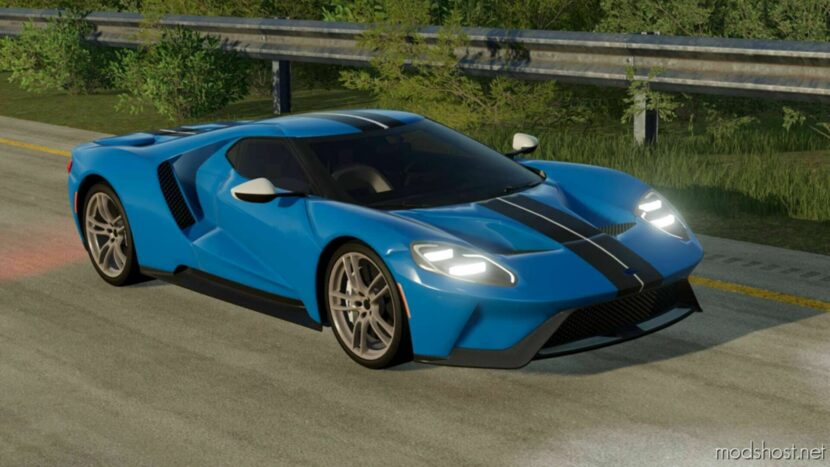 FS22 Ford Mod: GT Supercar V1.2 (Featured)