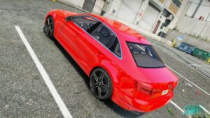 GTA 5 Audi Vehicle Mod: A4 Quattro (Image #3)