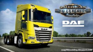 ATS DAF Truck Mod: 2021 By Soap98 – V1.2.2 1.48 (Featured)