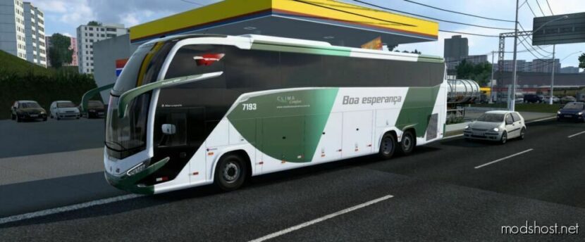 ETS2 Scania Bus Mod: Marcopolo G8 1600 LD Scania (Featured)