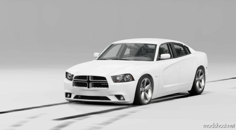 BeamNG Dodge Car Mod: Charger 2016-2022 V1.2 0.29 (Featured)