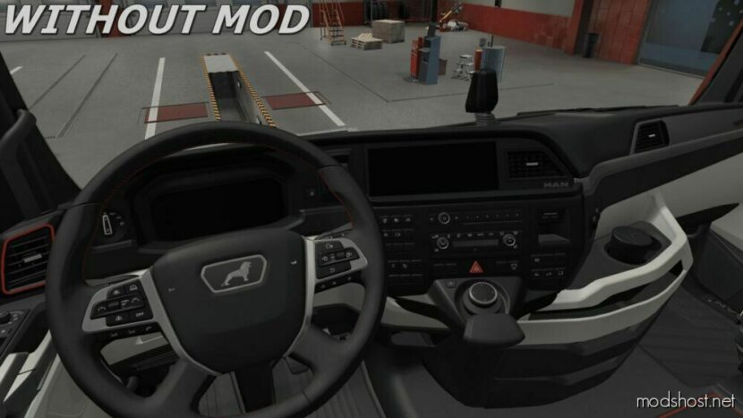 ETS2 MAN Mod: TGX 2020 – Improved Interior (Featured)