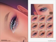 Sims 4 Female Makeup Mod: Eyeshadow N243 V2 (Featured)