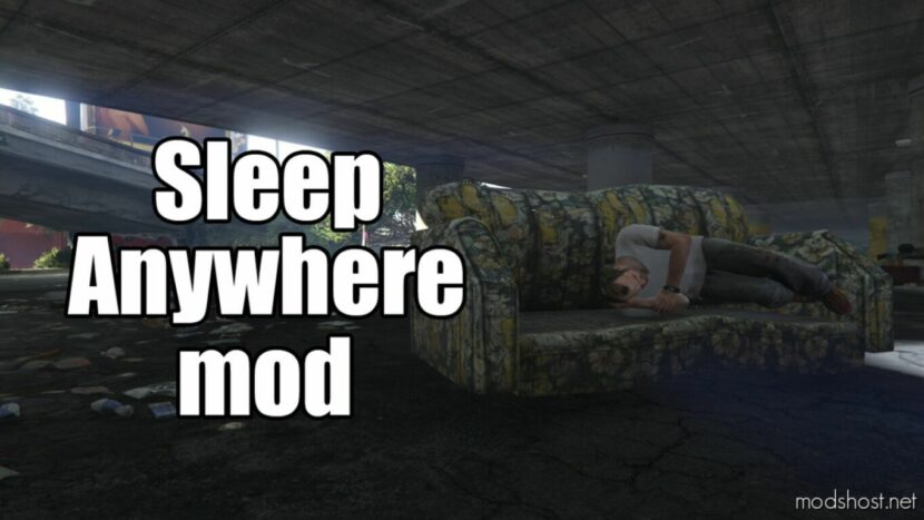 GTA 5 Script Mod: Sleep Anywhere V2.0 (Featured)