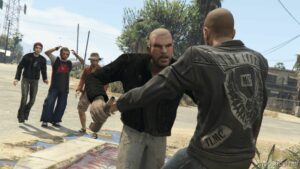 GTA 5 Mod: Tlad Johnny Klebitz Player Mod (Trevor Replacement) | W/ Cutscene Face Anims V1.2 (Image #4)