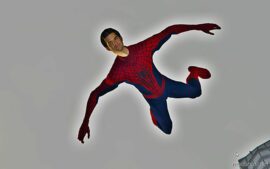 GTA 5 Player Mod: The Amazing Spiderman-2 (Andrew Garfield) (Image #2)