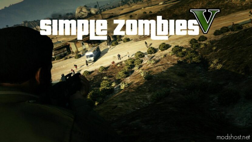 GTA 5 Script Mod: Simple Zombies .NET V1.0.2D (Featured)