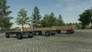 FS22 Mod: OLD Wooden Trailer (Image #3)