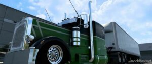 ATS Mod: Skin For Pinga Truck Black And Green 1.48 (Image #2)