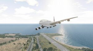 BeamNG Plane Mod: Airbus A380-800 0.29 (Featured)