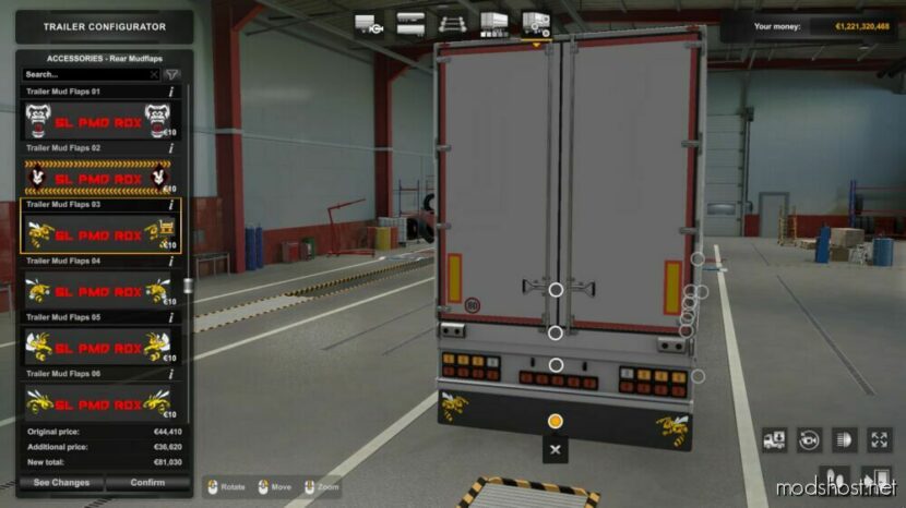 ETS2 Part Mod: Trailer MUD Flaps (Featured)