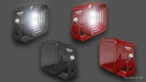 ETS2 Part Mod: Dark Night Fortex LED Lamp Pack (Featured)