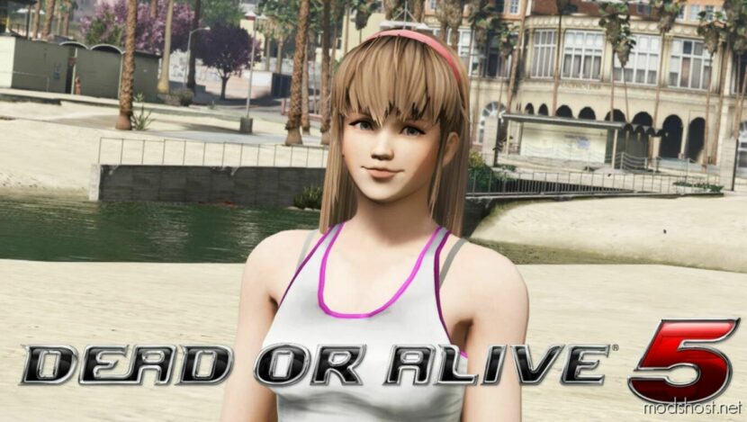 GTA 5 Player Mod: Hitomi – Dead OR Alive 5 – Add-On PED Replace (Featured)