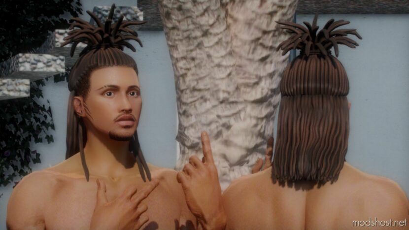 GTA 5 Player Mod: Dreads Bundle For MP Male (Featured)