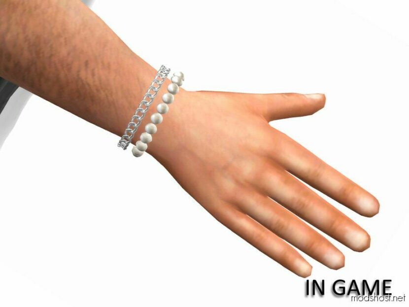 Sims 4 Male Accessory Mod: Alec Bracelet (Featured)