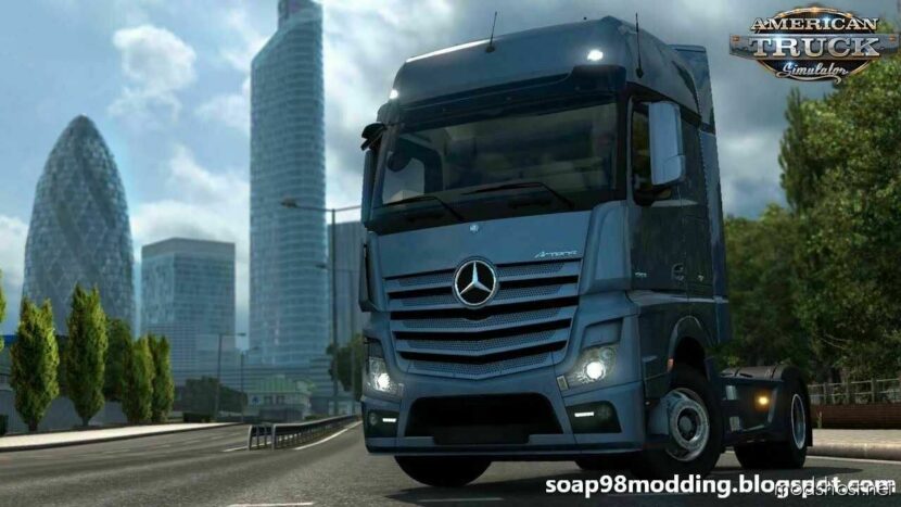 ATS Mercedes-Benz Truck Mod: Mercedes NEW Actros 2014 V1.2.0 1.48 (Featured)