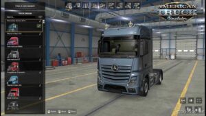 ATS Mercedes-Benz Truck Mod: Mercedes NEW Actros 2014 V1.2.0 1.48 (Image #4)