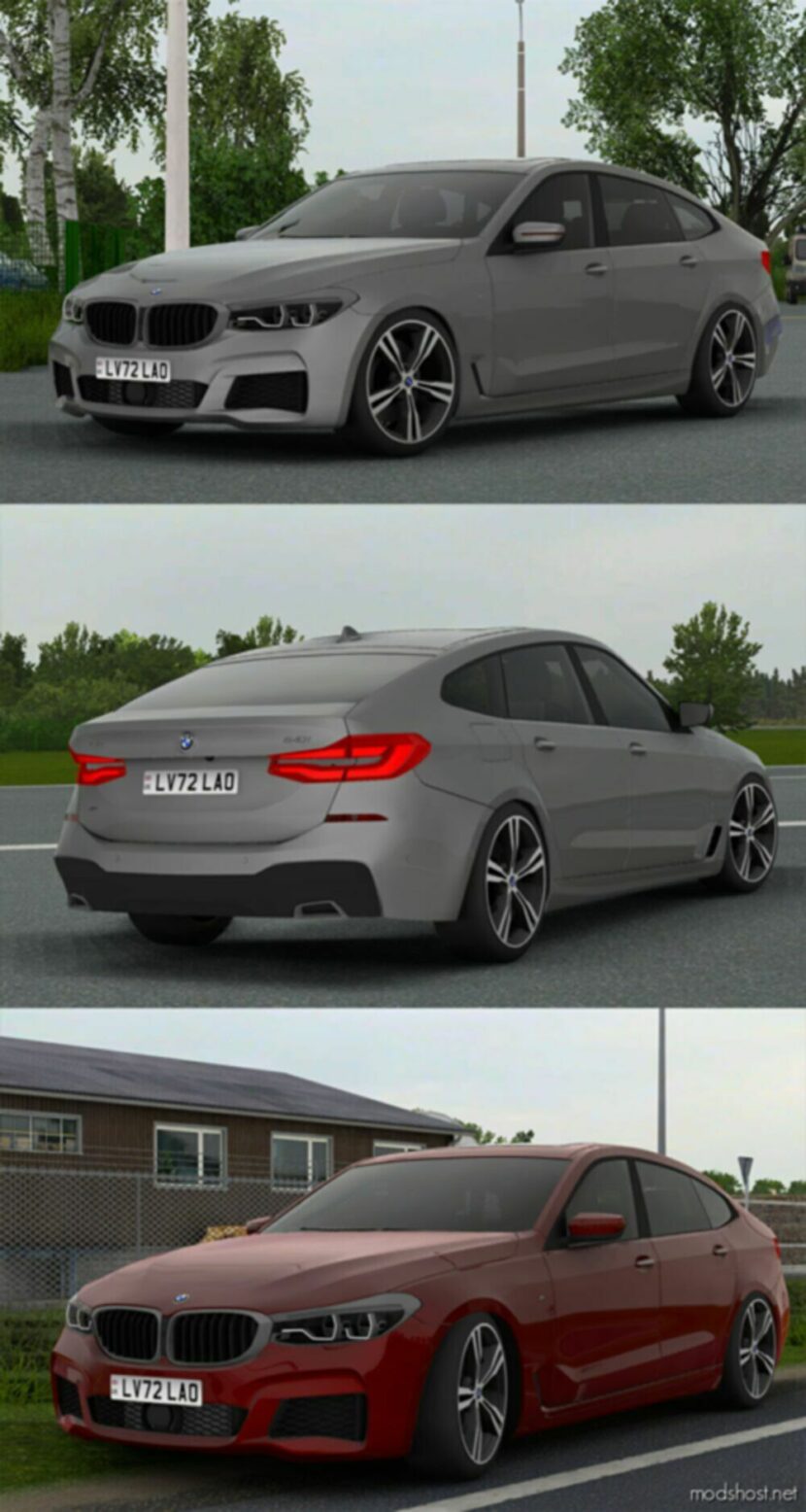 ETS2 BMW Car Mod: 6-Series GT G32 V1.3 1.48 (Featured)