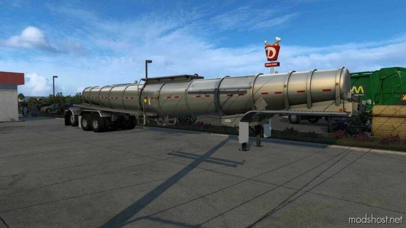 ATS Trailer Mod: Polar Deep Drop Tanker 1.48 (Featured)