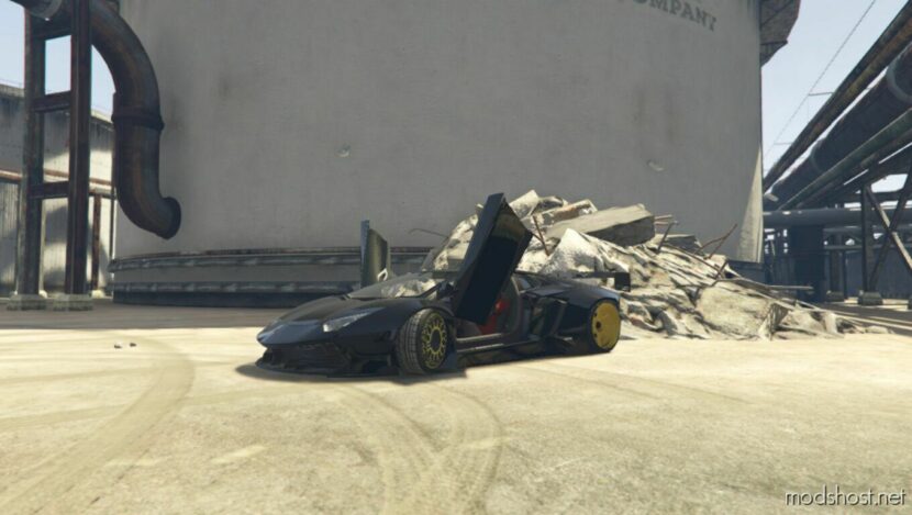 GTA 5 Lamborghini Vehicle Mod: Aventador LP700-4 Custom Add-On (Featured)