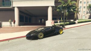 GTA 5 Lamborghini Vehicle Mod: Aventador LP700-4 Custom Add-On (Image #3)