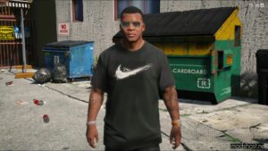 GTA 5 Player Mod: Gangsta Fraklin T-Shirt Pack (Image #5)