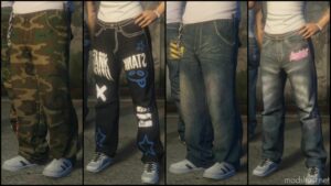 GTA 5 Player Mod: Better Baggy Jeans (Image #2)