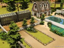 Sims 4 House Mod: Modern Ranch NO CC (Image #3)