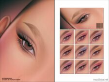 Sims 4 Eyeshadow Makeup Mod: N245 (Featured)