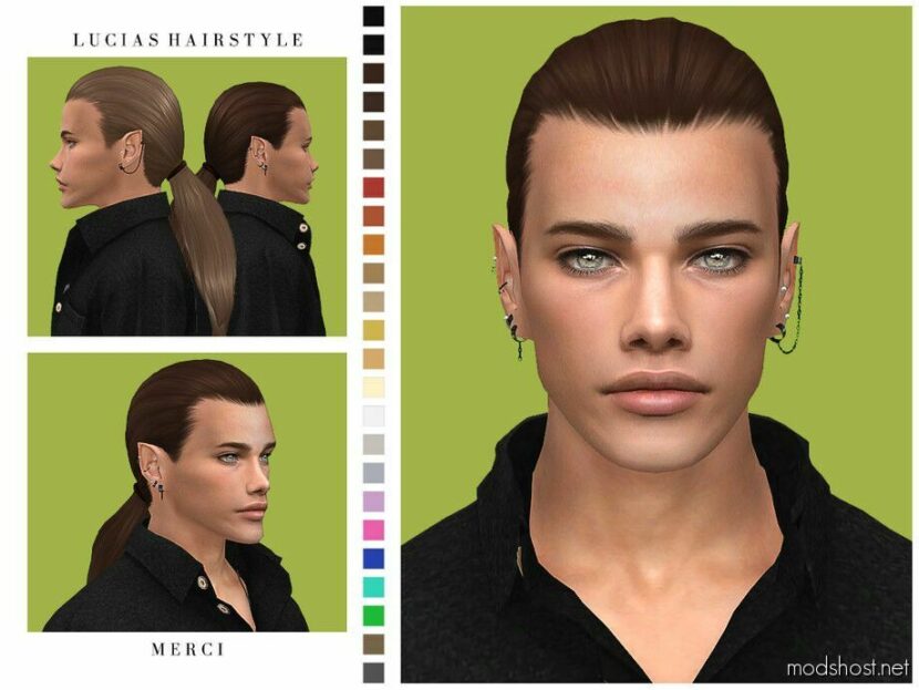 Sims 4 Male Mod: Lucias Hairstyle (Featured)