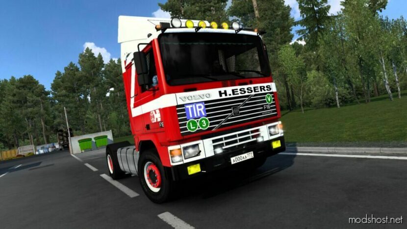 ETS2 Volvo Truck Mod: F Series RGD + BDF Tandem 1.48 (08/21/2023) (Featured)